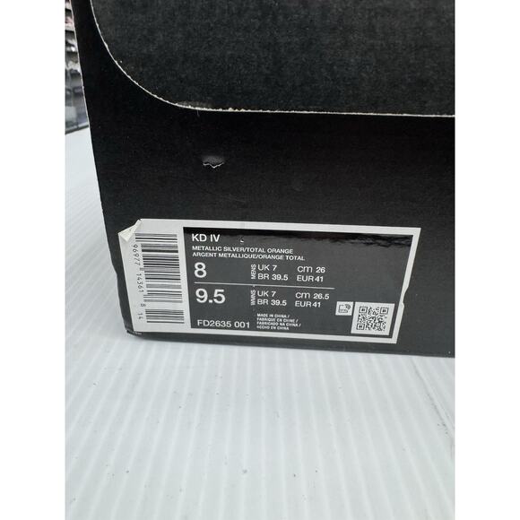 Size 8 - Nike KD 4 Galaxy All Star FD2635-001 2024 main image 11